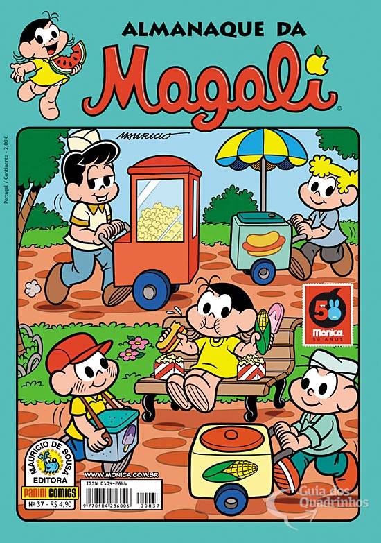 Almanaque Da Magali 1ª Série N° 37panini Guia Dos Quadrinhos 4238