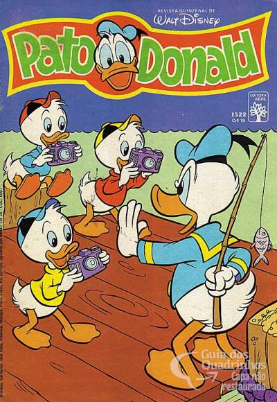 Pato Donald, O n° 1522 - Abril