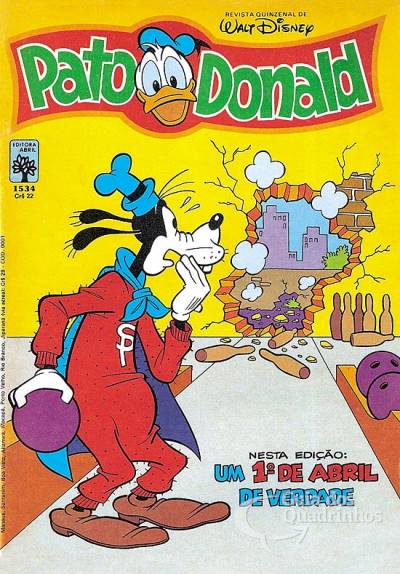Pato Donald, O n° 1534 - Abril