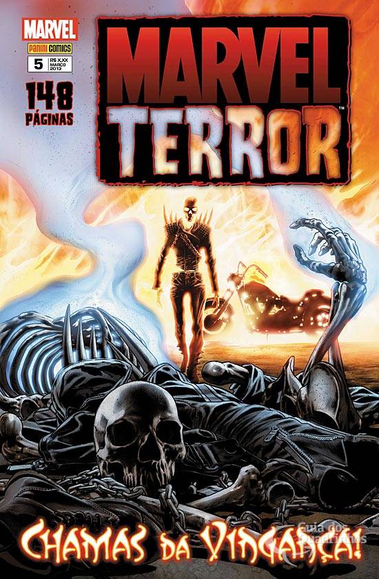 Coleção Marvel Terror - Motoqueiro Fantasma n° 1/Panini