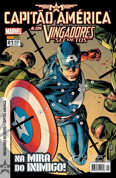 Capitão América & Os Vingadores Secretos n° 21 - Panini