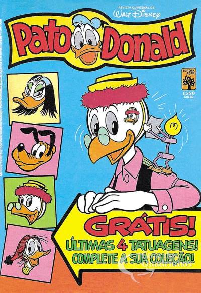Pato Donald, O n° 1550 - Abril