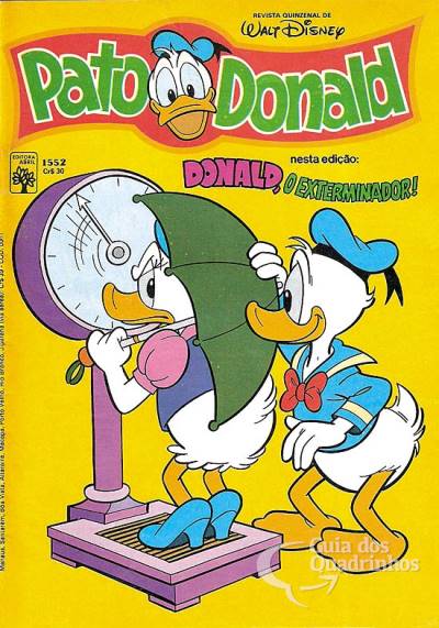 Pato Donald, O n° 1552 - Abril