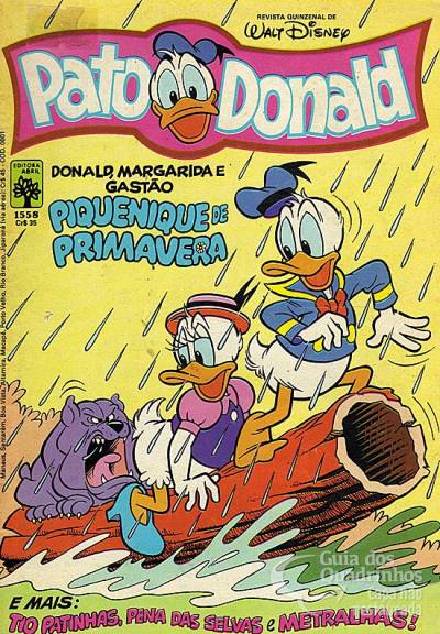 Pato Donald, O n° 1558 - Abril
