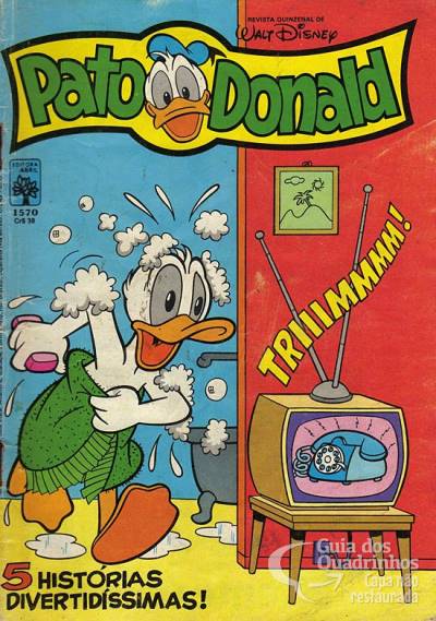 Pato Donald, O n° 1570 - Abril