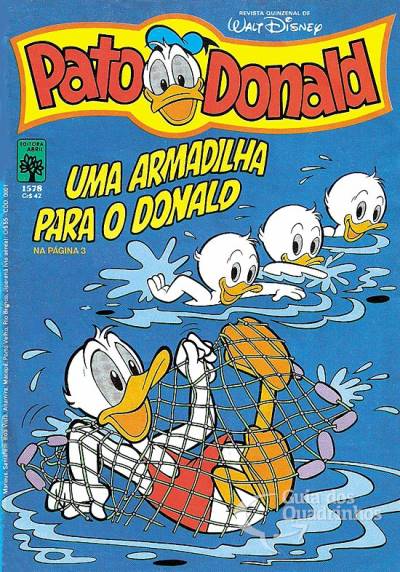 Pato Donald, O n° 1578 - Abril