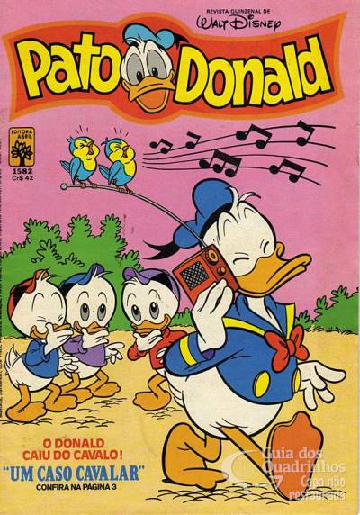 Pato Donald, O n° 1582 - Abril