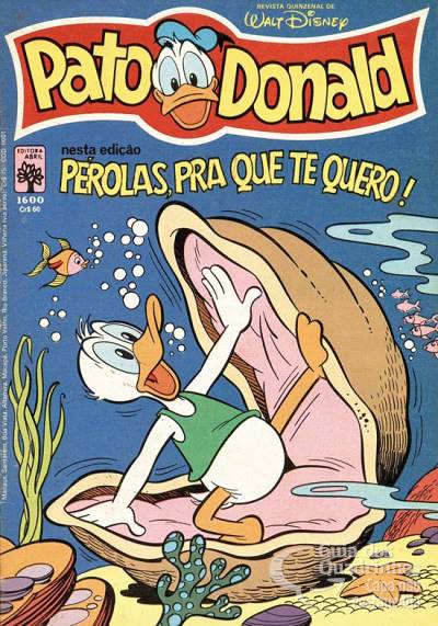 Pato Donald, O n° 1600 - Abril