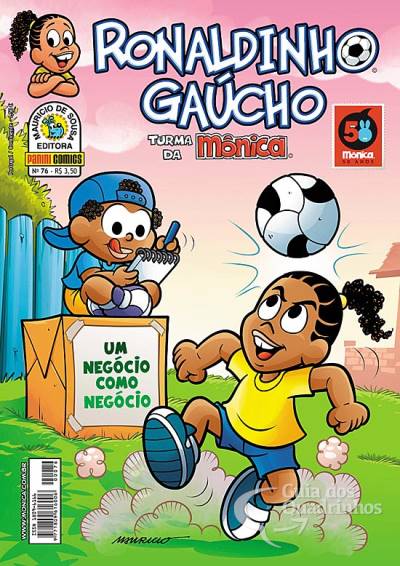 Ronaldinho Gaúcho n° 76 - Panini