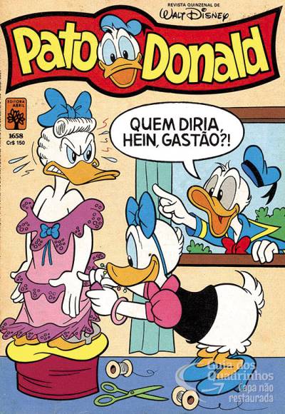 Pato Donald, O n° 1658 - Abril