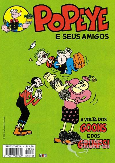 Popeye e Seus Amigos n° 5 - Pixel Media