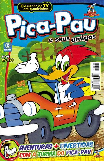 Pica-Pau e Seus Amigos em Quadrinhos n° 68 - Deomar