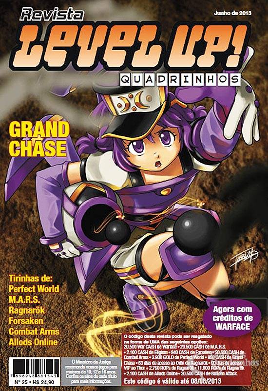 Está nas bancas a edição 50 da Revista Level Up Quadrinhos