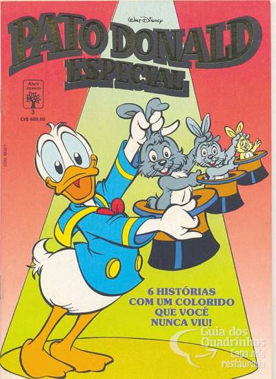 Pato Donald Especial n° 3 - Abril