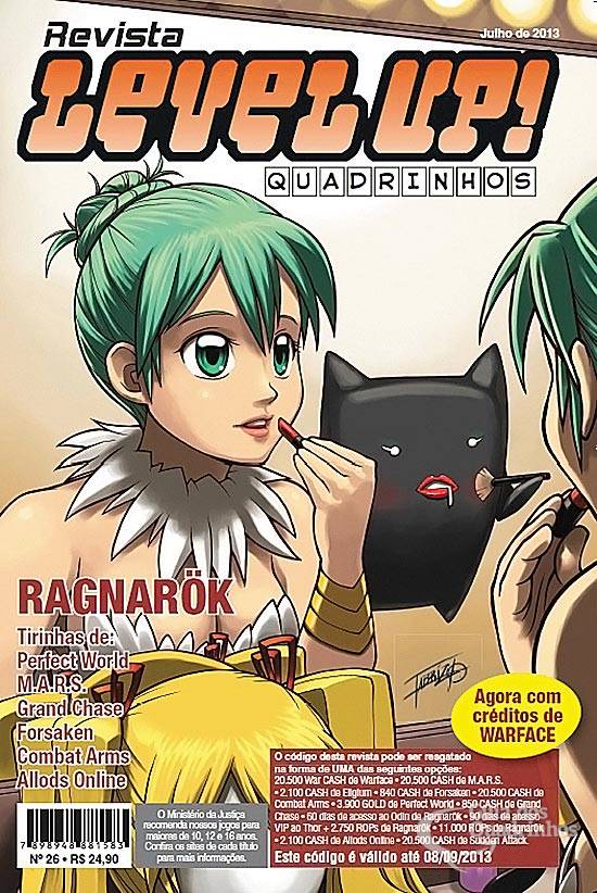 Está nas bancas a edição 13 da Revista Level Up! Quadrinhos