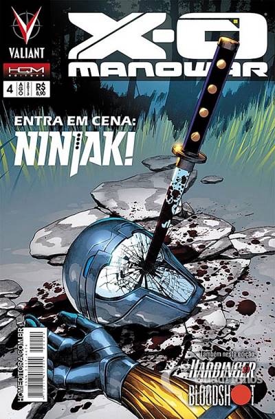 X-O Manowar n° 4 - Hq Maniacs Editora