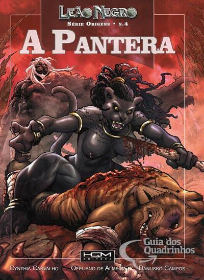 Leão Negro - Série Origens n° 4 - Hq Maniacs Editora
