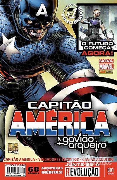 Capitão América & Gavião Arqueiro n° 1 - Panini
