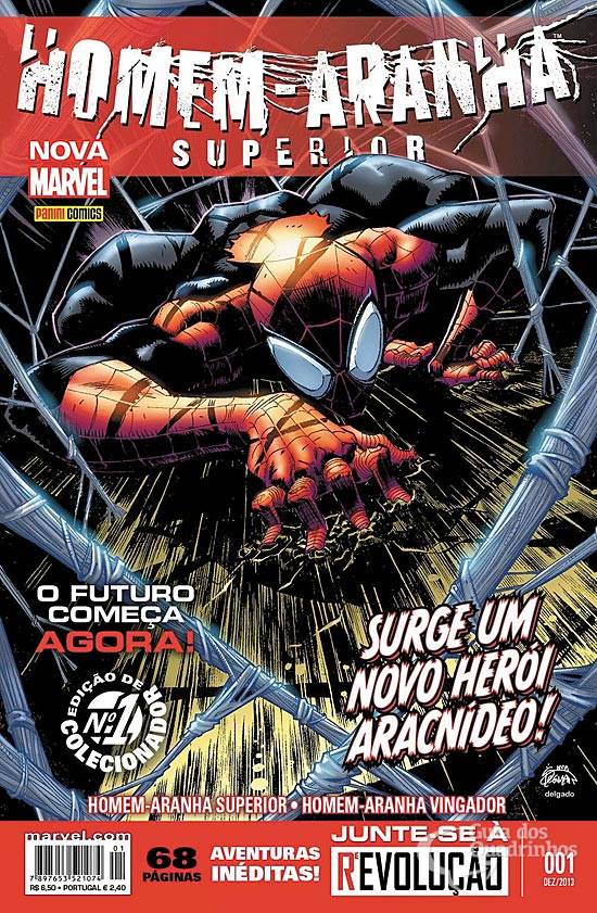 A Teia do Homem-Aranha Superior - 1ª Série/Panini n° 1-2-3-4-7-8