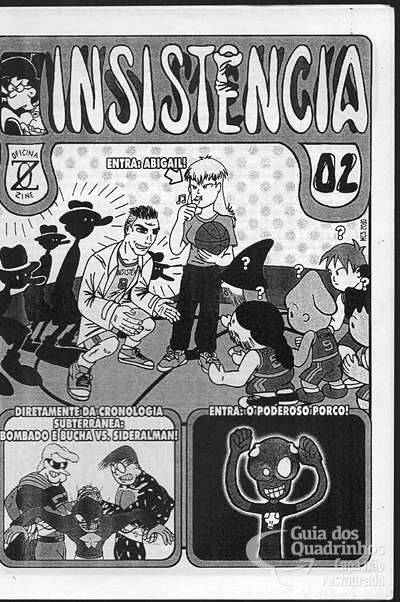 Insistência n° 2 - Grupo Oficina Zine (Oz)