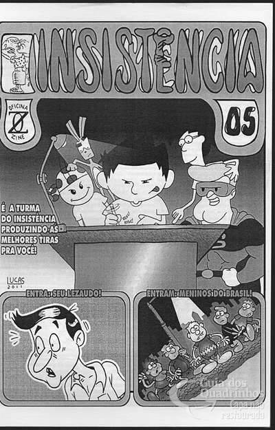 Insistência n° 5 - Grupo Oficina Zine (Oz)