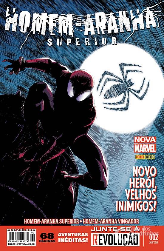 A Teia do Homem-Aranha Superior - 1ª Série/Panini n° 1-2-3-4-7-8