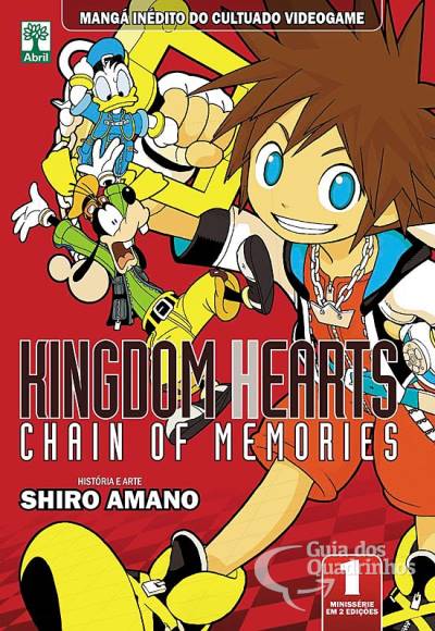 Kingdom Hearts: Chain of Memories n° 1 - Abril