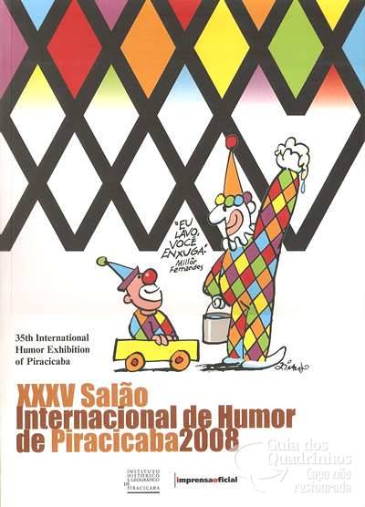 35º Salão Internacional de Humor de Piracicaba - Imprensa Oficial Sp