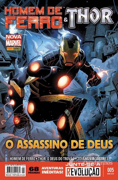Homem de Ferro & Thor n° 5 - Panini