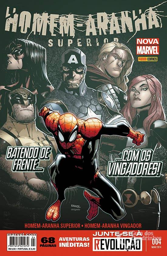 A Teia do Homem-Aranha Superior - 1ª Série/Panini n° 1-2-3-4-7-8