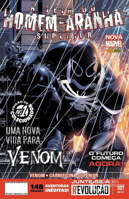 A Teia do Homem-Aranha Superior - 1ª Série/Panini n° 1-2-3-4-7-8