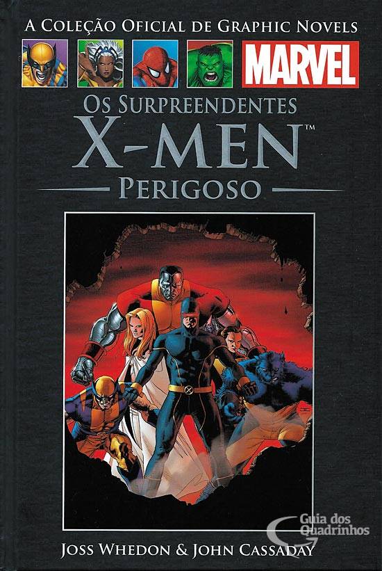 Coleção Oficial de Graphic Novels Marvel 36 e 37: Surpreendentes X-M