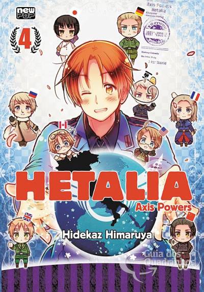Hetalia: Axis Powers n° 4 - Newpop