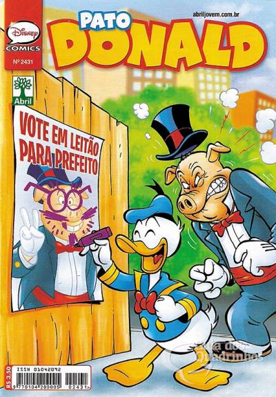 Pato Donald, O n° 2431 - Abril