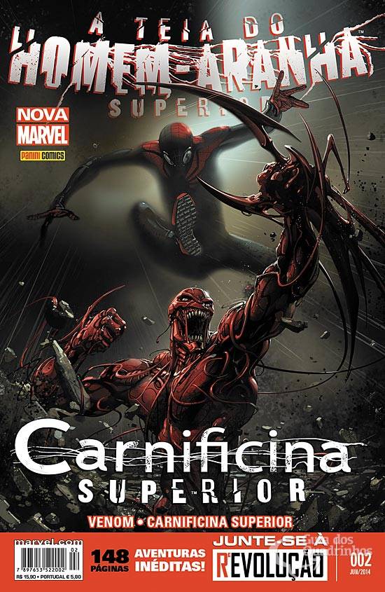 A Teia do Homem-Aranha Superior - 1ª Série/Panini n° 1-2-3-4-7-8