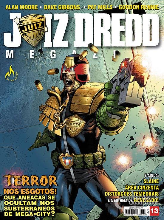 Juiz Dredd Apresenta: Área Cinzenta - Controle de Imigração Alienígena  /Mythos