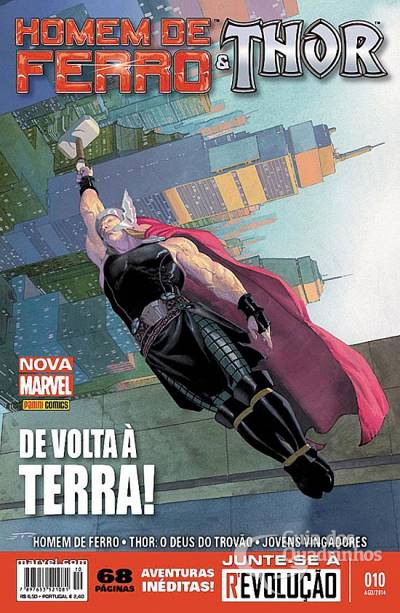 Homem de Ferro & Thor n° 10 - Panini