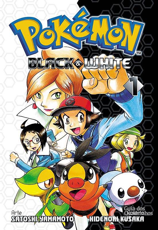 Mangá Pokemon Black & White - Coleção Completa Portugues