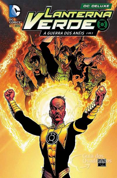 DC Deluxe: Lanterna Verde - A Guerra dos Anéis n° 1 - Panini