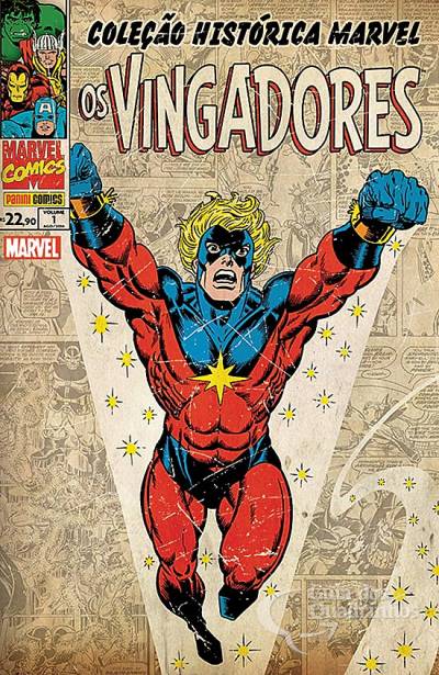 Coleção Histórica Marvel: Os Vingadores n° 1 - Panini