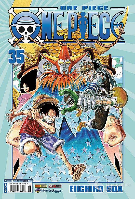 One Piece - 96, de Oda, Eiichiro. Editora Panini Brasil LTDA, capa