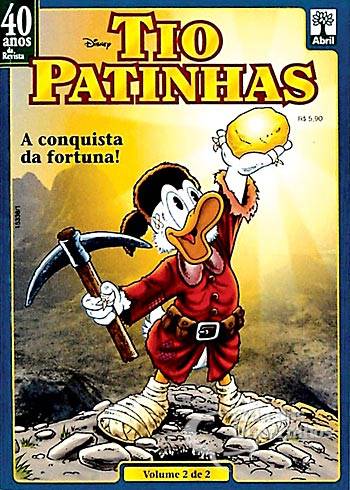 40 Anos da Revista Tio Patinhas n° 2 - Abril