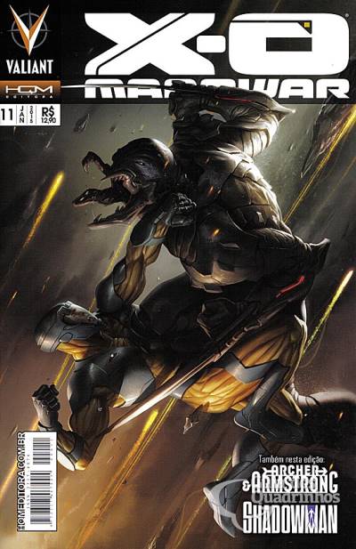 X-O Manowar n° 11 - Hq Maniacs Editora