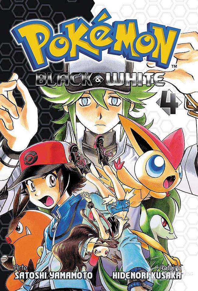 Pokémon Black E White N°: 01, 04, 05, 06, 07, 08, 09 Mangá Pt Br Panini