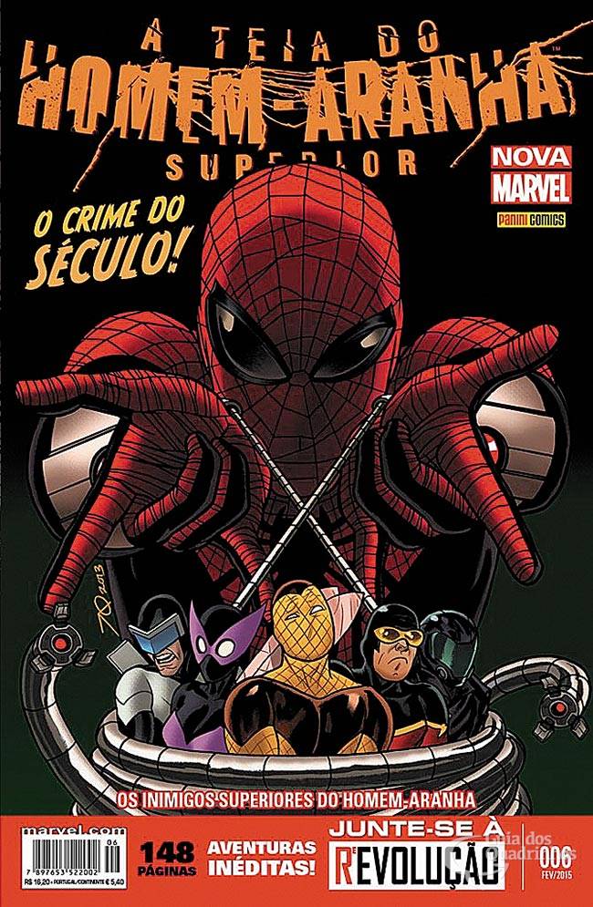 A Teia do Homem-Aranha Superior - 1ª Série/Panini n° 1-2-3-4-7-8