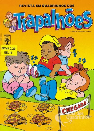 Trapalhões - Revista em Quadrinhos n° 16 - Abril
