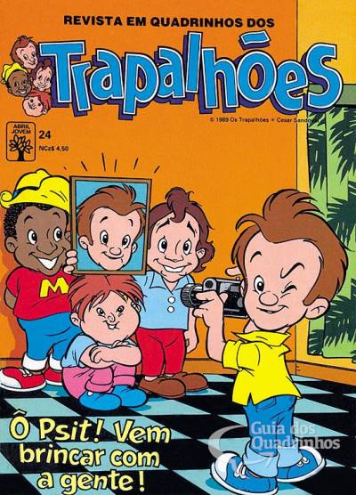 Trapalhões - Revista em Quadrinhos n° 24 - Abril