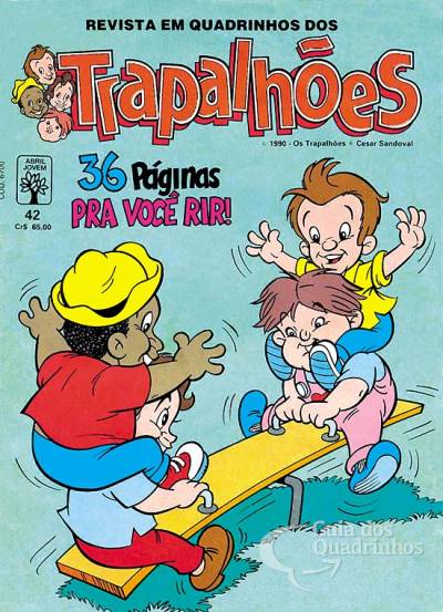 Trapalhões - Revista em Quadrinhos n° 42 - Abril