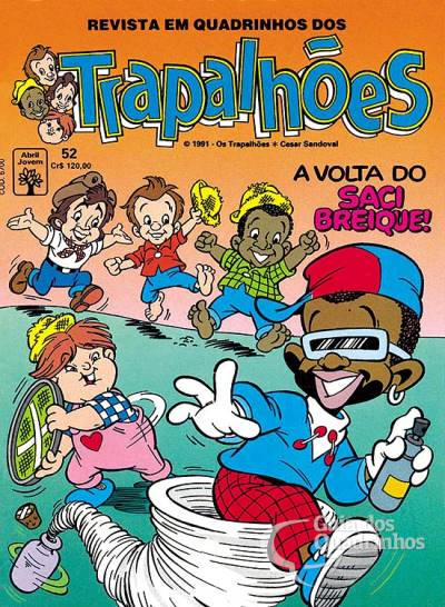 Trapalhões - Revista em Quadrinhos n° 52 - Abril