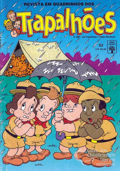 Trapalhões - Revista em Quadrinhos n° 53 - Abril